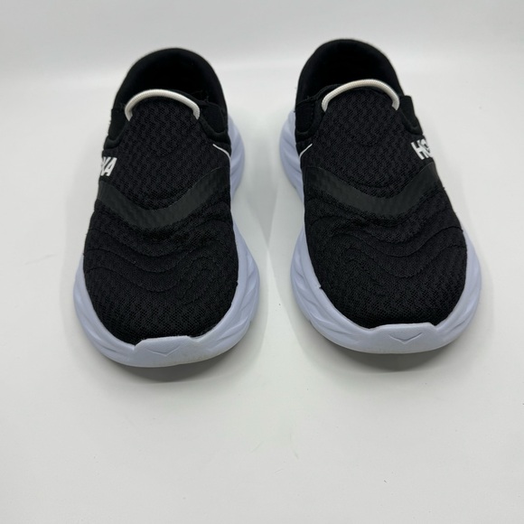 Hoka One One Ora Recovery Shoe 2 Color Black/White SZ 6 - Picture 2 of 8